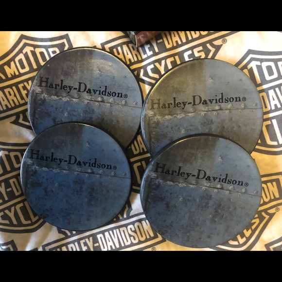 Harley-Davidson Other - NWT Harley-Davidson ceramic coaster set